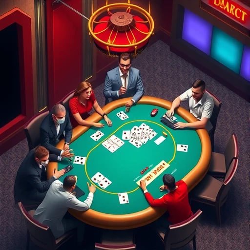 Bola44 Kasino tampilan meja baccarat dan blackjack live dengan dealer profesional pilihan Indonesia